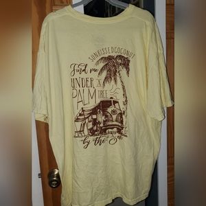 Sunkissed Coconut Palm Beach T-Shirt
